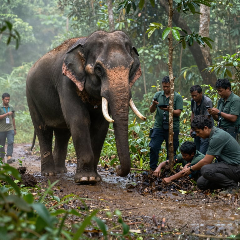 Sforzi globali per salvare gli elefanti forestali rari del Vietnam nel 2026
