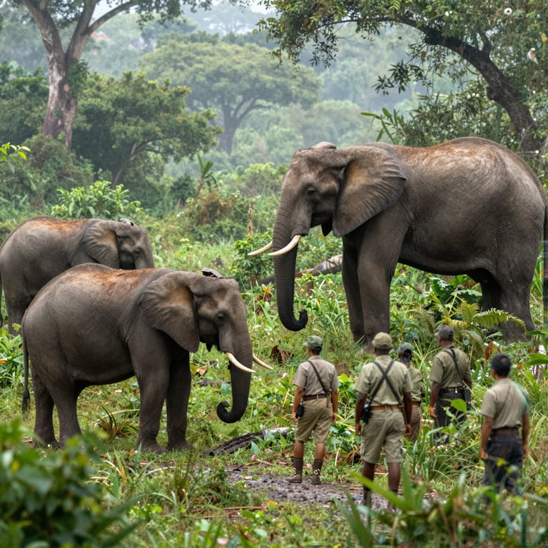 Iniziative Decisive per Proteggere gli Elefanti delle Foreste Africane