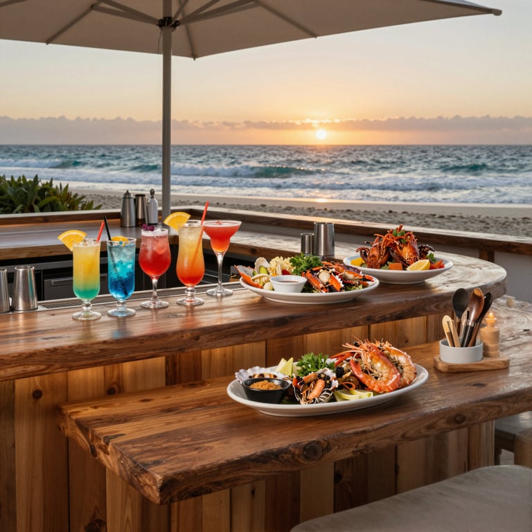 12 Rocks Beach Bar: Australia's Premier Coastal Club for Signature Cocktails and Fresh Seafood
