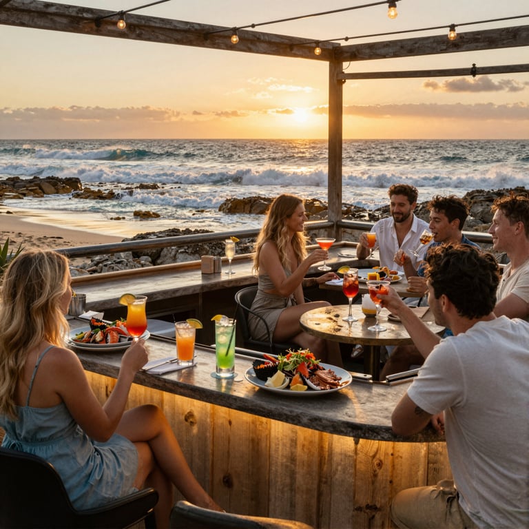 12 Rocks Beach Bar: Australia's Top Coastal Haven for Signature Cocktails and Fresh Seafood