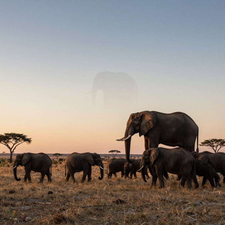 Il declino drammatico degli elefanti africani da 50 anni: strategie per salvarli