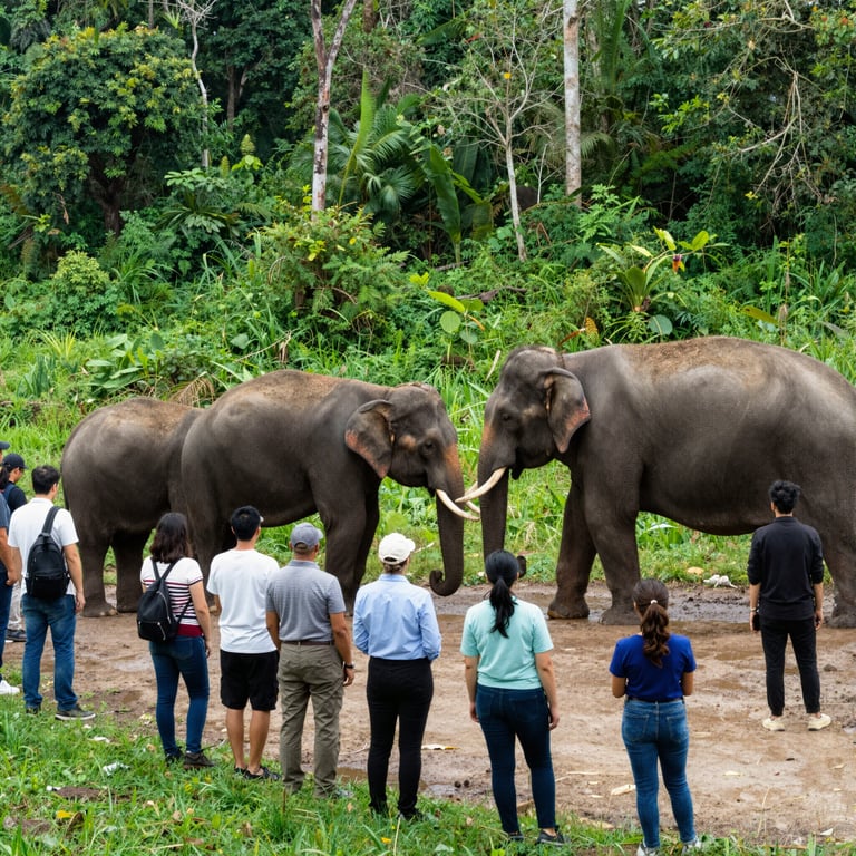 Iniziative per Salvare Elefanti e Foreste attraverso Donazioni e Tour