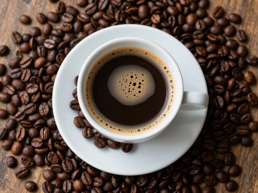 Limited edition koffie in een kopje