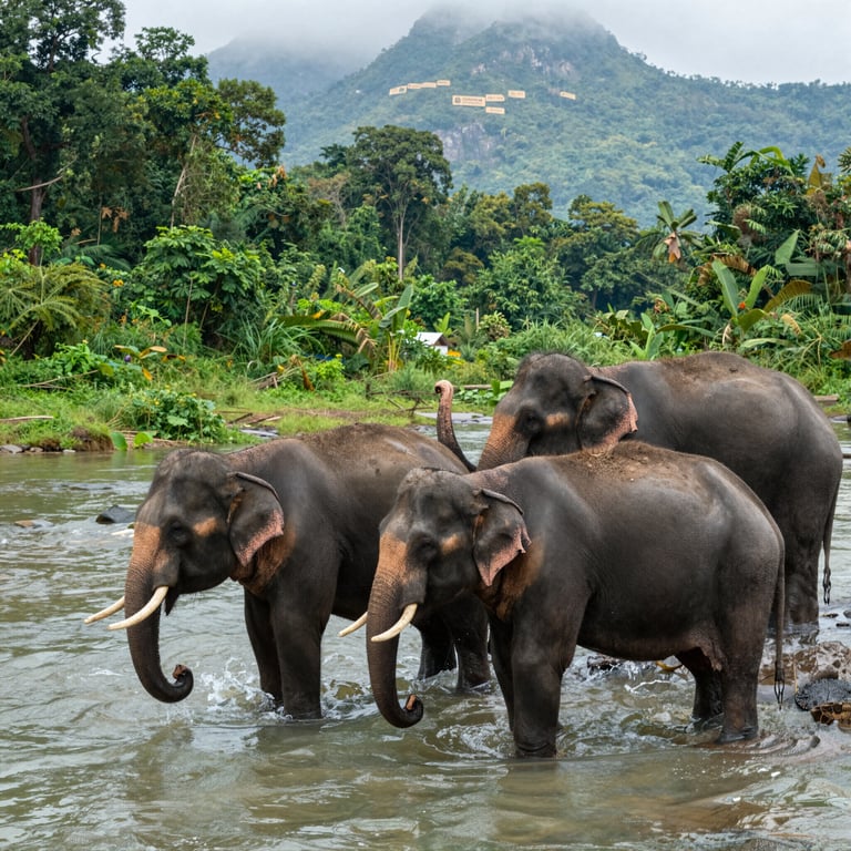 Proteggere gli Elefanti in Thailandia: Progetti per una Coesistenza Armoniosa