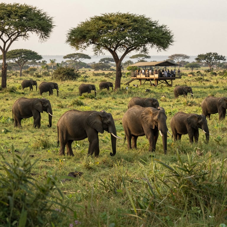 Guida Turistica Sostenibile per Incontri Ecologici con gli Elefanti