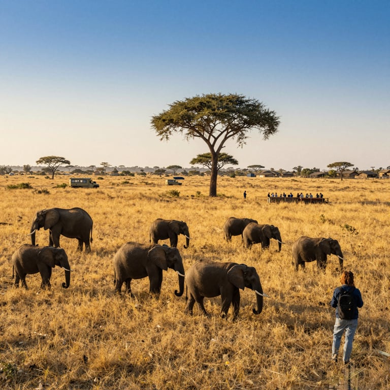 Scopri i modi etici per osservare elefanti senza causare danni ambientali