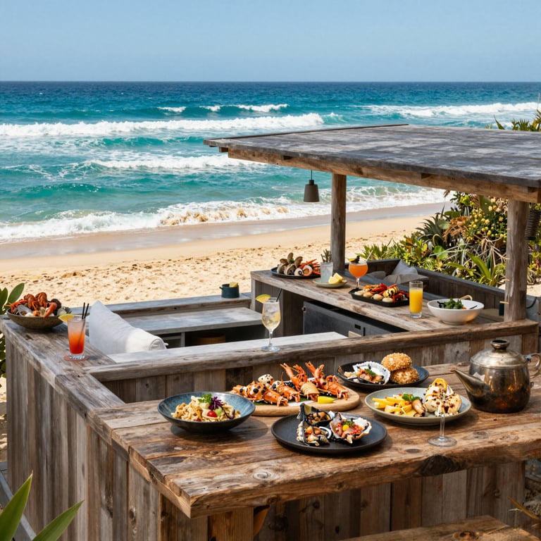 Savor the Best Cocktails and Fresh Seafood at 12 Rocks Beach Bar on Australia's Coast