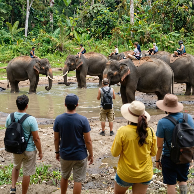 Visita Responsabile degli Elefanti: Protezione e Avventura Sostenibile