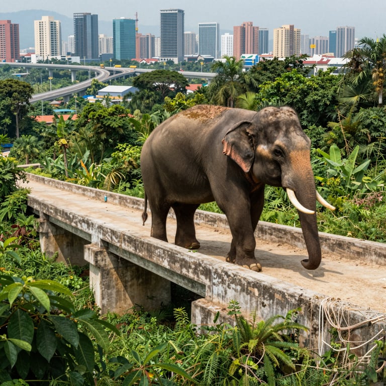 Proteggere gli Elefanti con Progetti di Ingegneria Amica della Fauna Selvatica