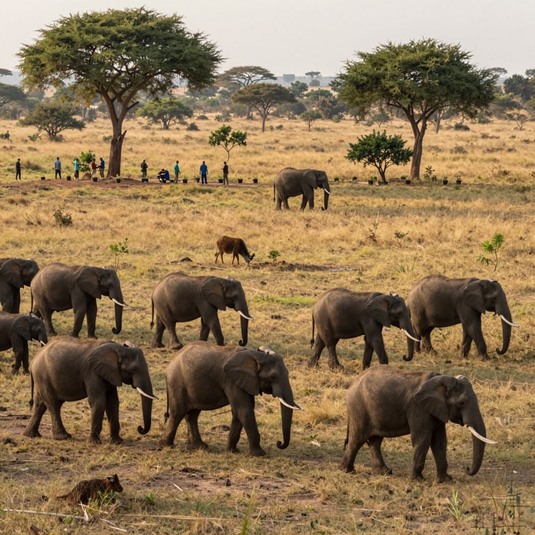 Sforzi Globali per Salvare gli Habitat degli Elefanti nel 2026