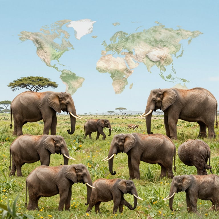 Come le Organizzazioni Tutelano la Sopravvivenza degli Elefanti nel Mondo