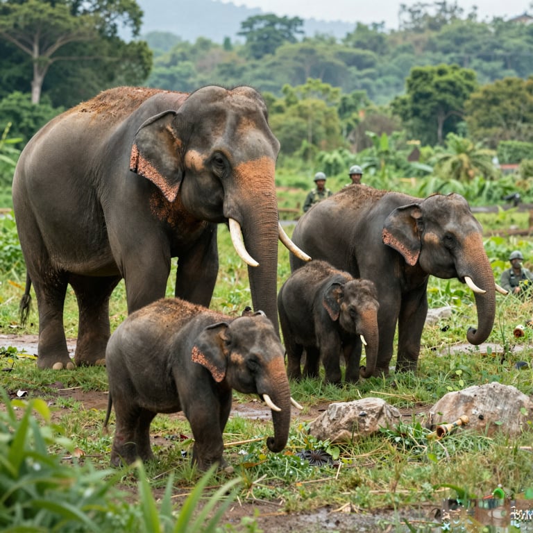 Come DSWF difende gli elefanti dalla minaccia di estinzione in Asia