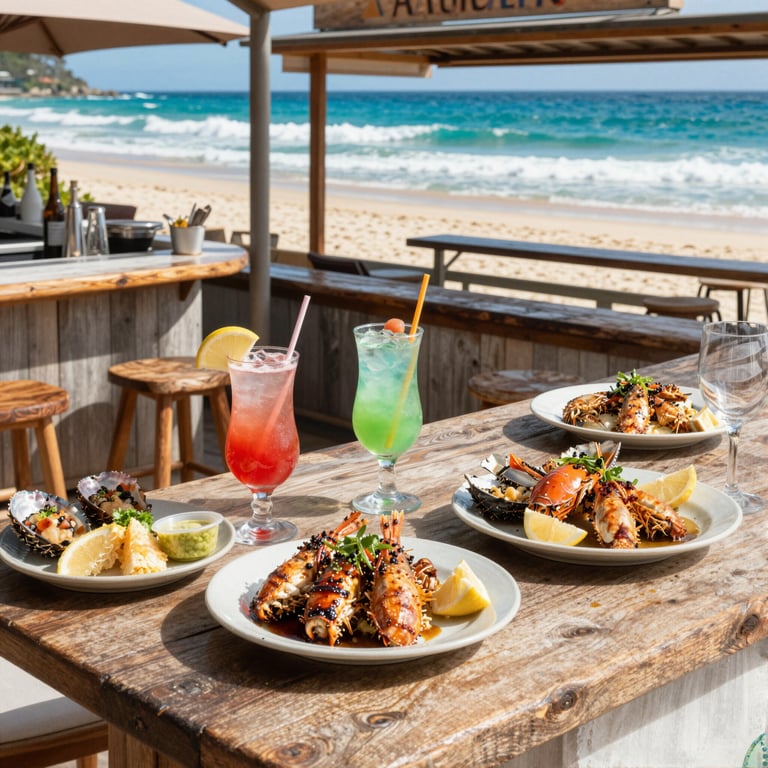 12 Rocks Beach Bar: Australia's Premier Beach Club for Signature Cocktails and Fresh Seafood