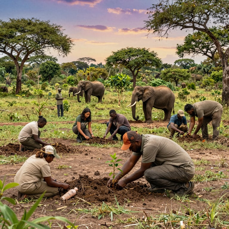 Iniziative di Conservazione per Proteggere gli Elefanti in Africa nel 2026