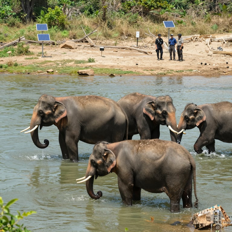 Progetti Globali per la Protezione e il Benessere delle Popolazioni di Elefanti