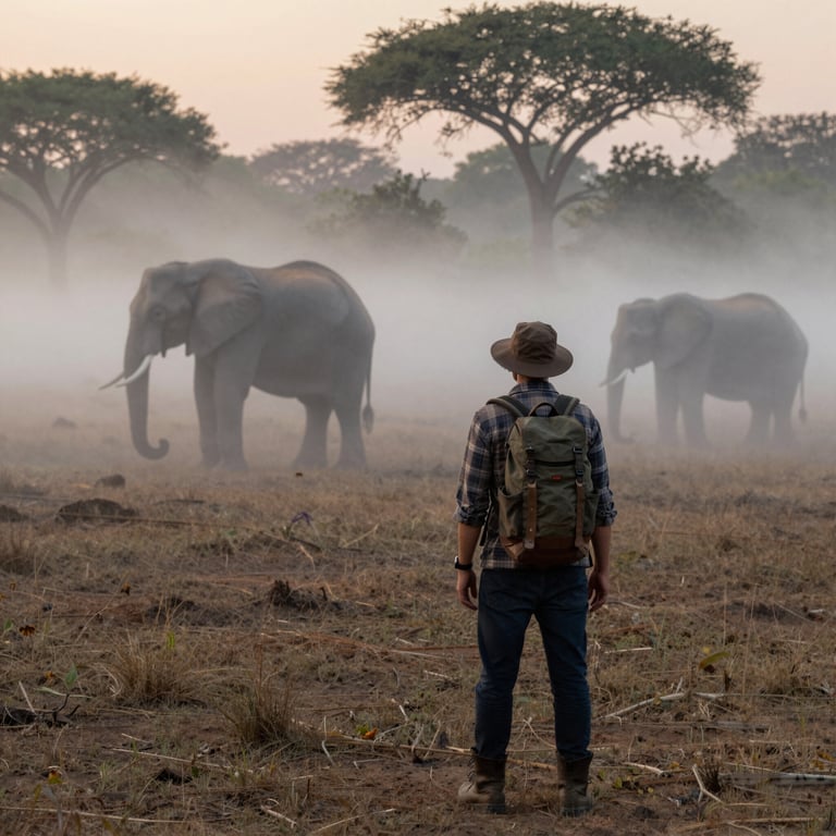 Decenni di Leggende su Elefanti Fantasma in Angola: Un Esploratore Li Rinviene