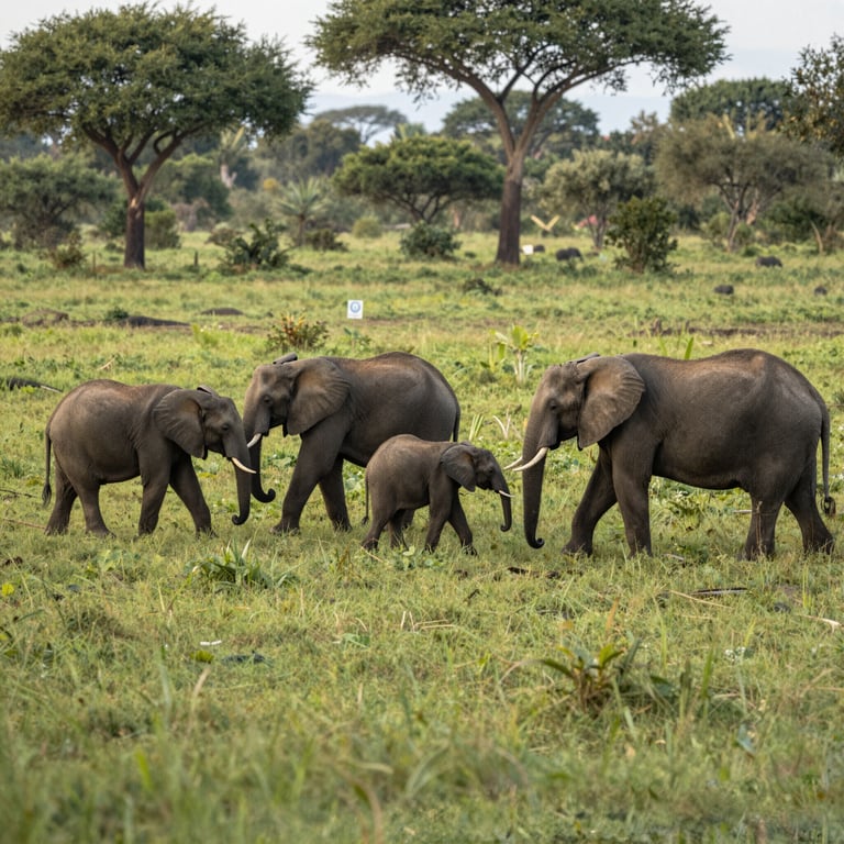 Preservare gli Habitat degli Elefanti: Sforzi Internazionali per la Protezione della Fauna
