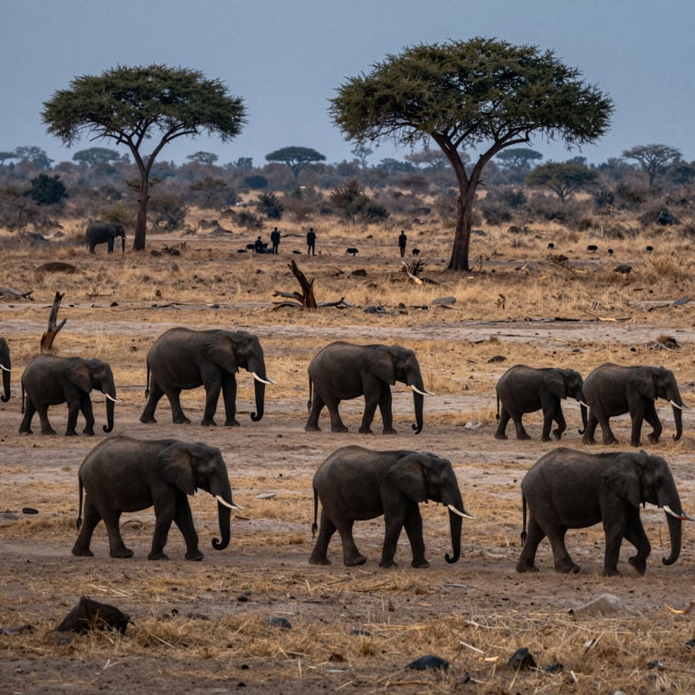 Azioni Urgenti contro il Declino degli Elefanti in Africa