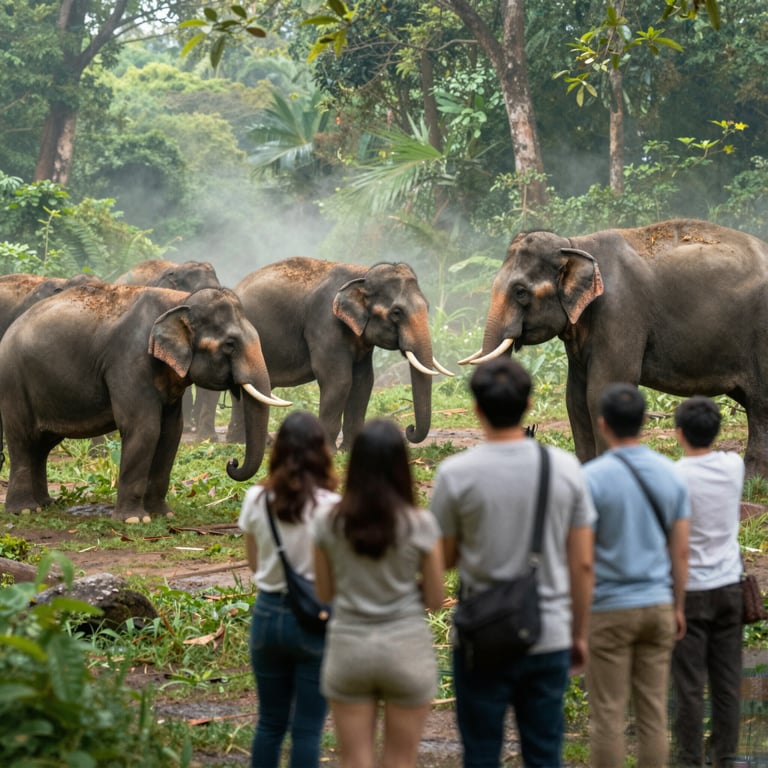 Strategie Etiche per Avvistare Elefanti Senza Danneggiarli