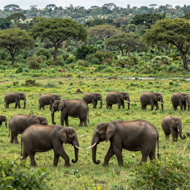 Preservare l'Habitat degli Elefanti: Iniziative Globali per la Conservazione della Fauna