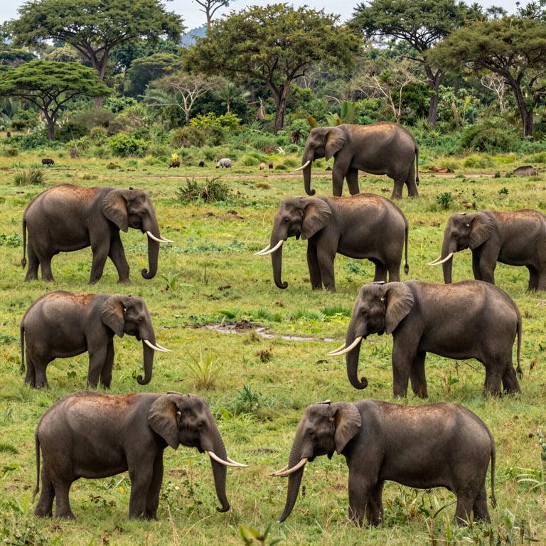 Guida Globale alla Sopravvivenza delle Specie di Elefanti Protette