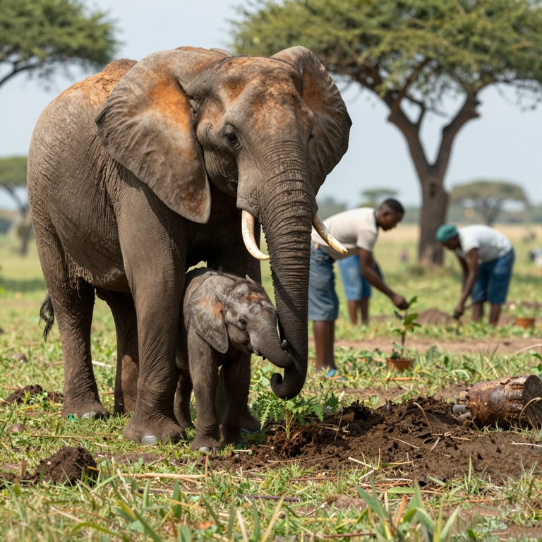 Salva gli Elefanti: Azioni Quotidiane per Conservazione e Sostegno alle Comunità Locali