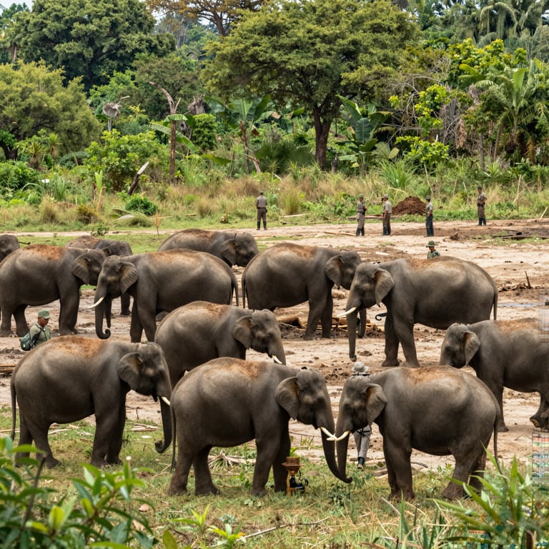 Iniziative Cruciali per Proteggere le Popolazioni di Elefanti