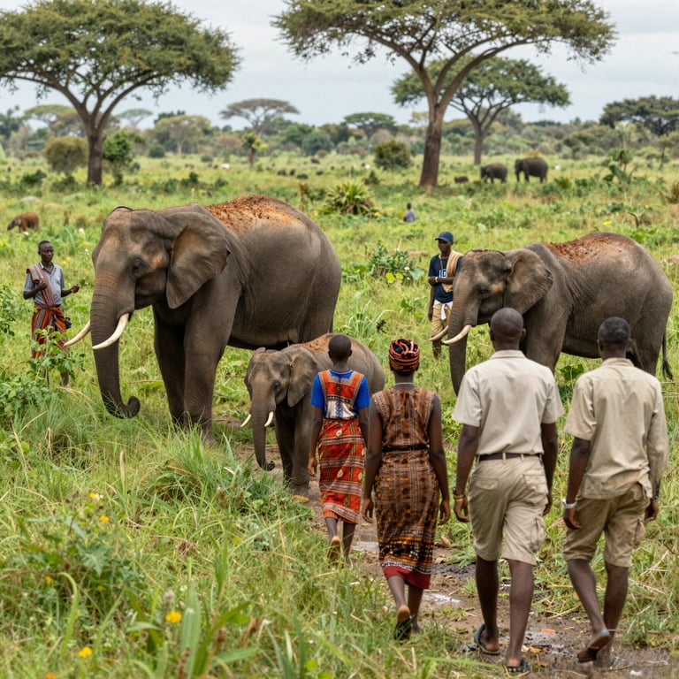 Come le Comunità Locali Contribuiscono alla Protezione degli Elefanti in Africa