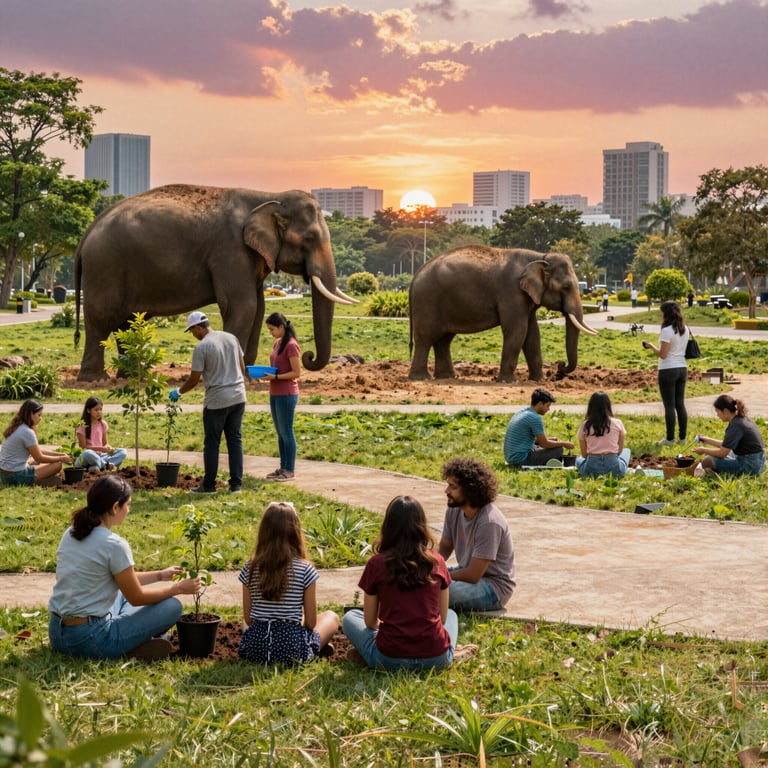Come Supportare gli Elefanti Locali con Azioni Quotidiane Efficaci