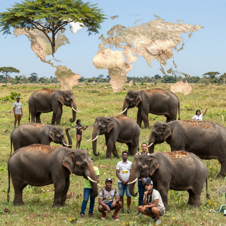 Opportunità Globali di Volontariato per Salvare e Conservare gli Elefanti