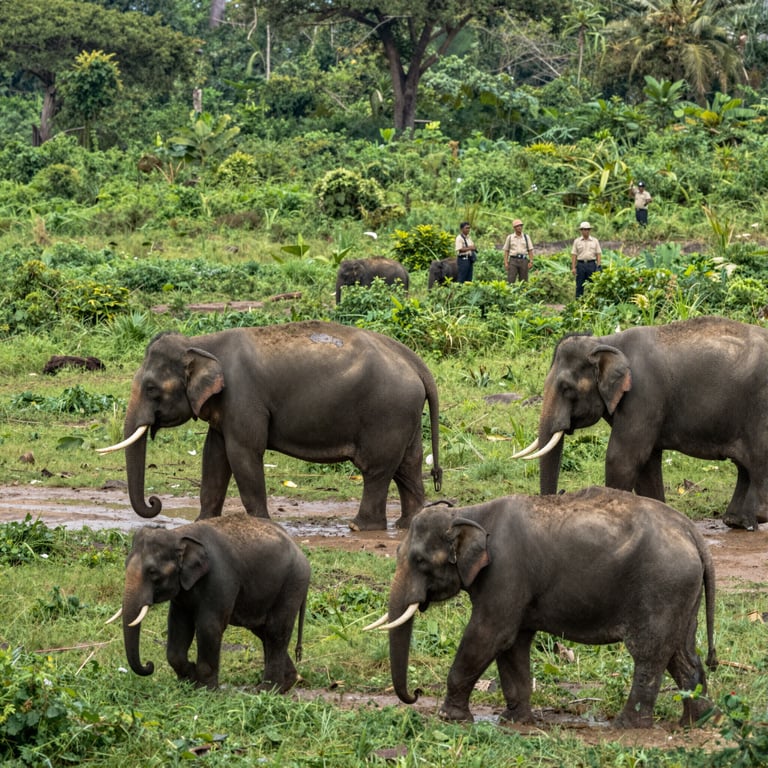 Proteggete gli Elefanti dal Bracconaggio: Iniziative per Preservare il Loro Habitat