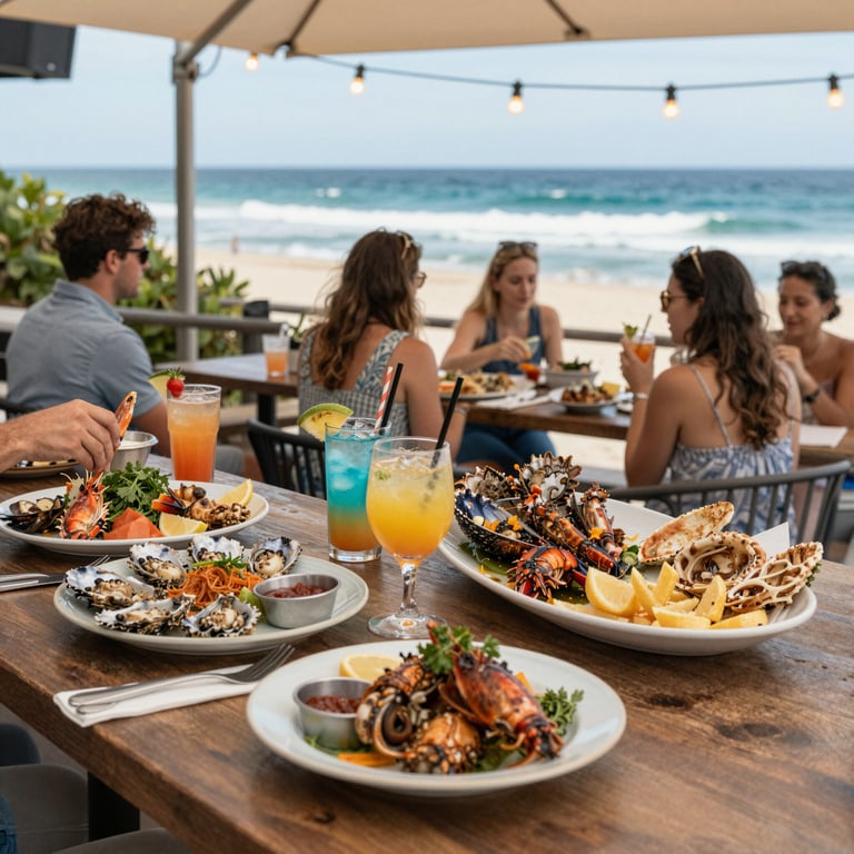 Best Cocktails and Seafood at 12 Rocks: Australia's Premier Beach Bar Events