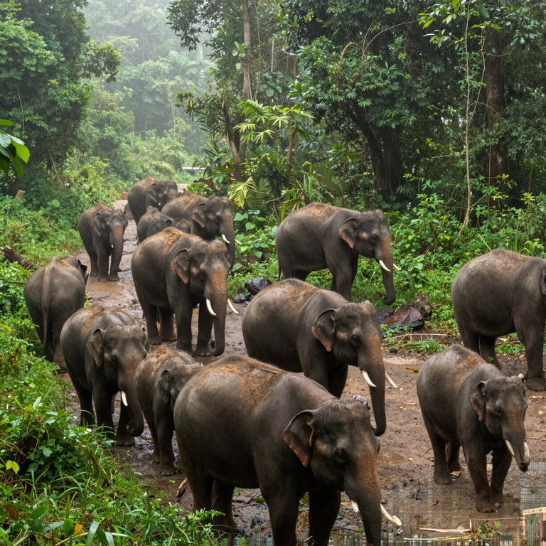 Iniziative Cruciali per Salvare gli Elefanti della Foresta Rari in Vietnam