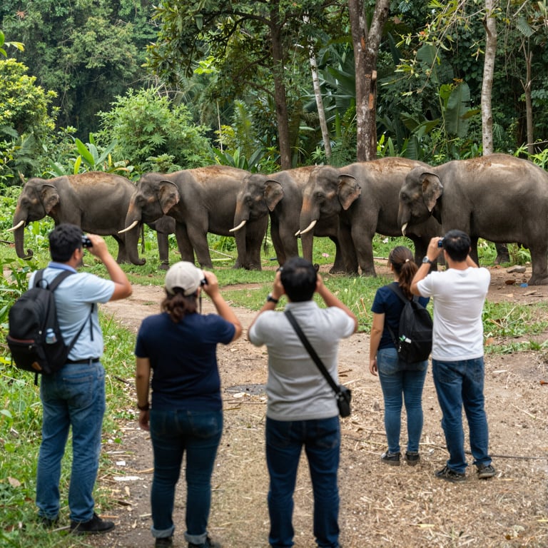 Osservare gli Elefanti in Modo Etico e Sostenibile Senza Impatti Negativi