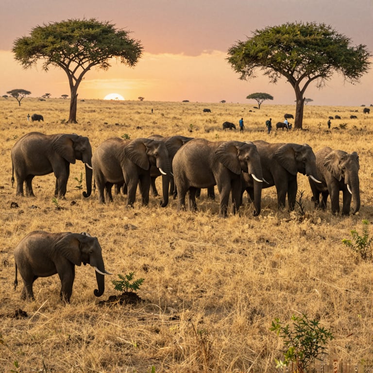 Salvare gli Elefanti: L'Impegno Collettivo di una Comunità Unita