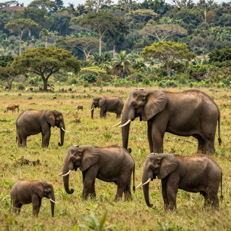 Proteggere l'Habitat degli Elefanti: Iniziative Globali per la Fauna Selvatica in Pericolo