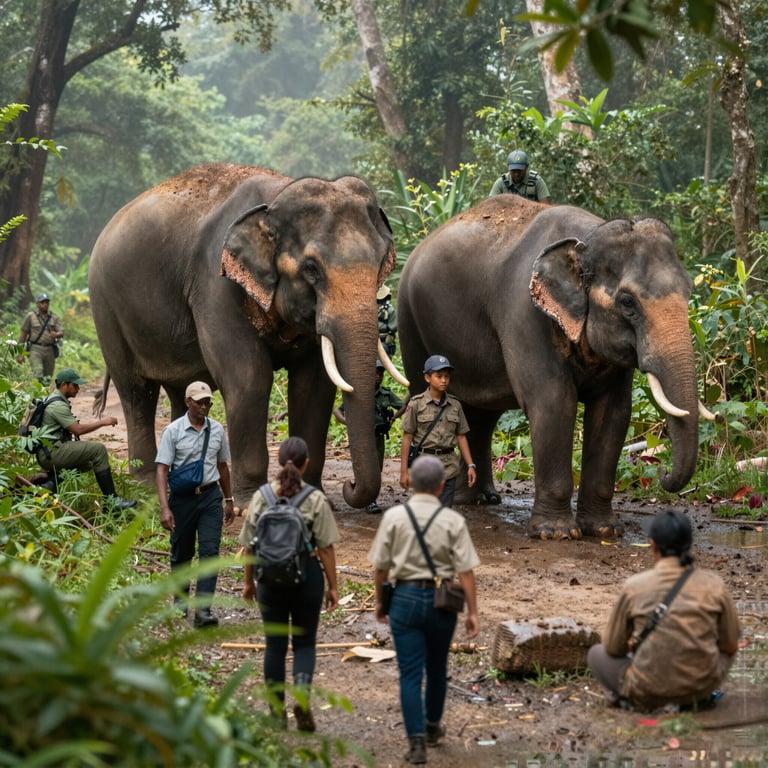 Protegge gli Elefanti dal Bracconaggio: Progetti Globali per la Conservazione