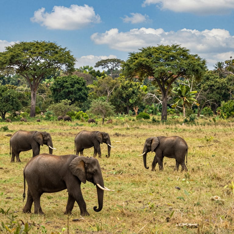 Preservare gli Habitat degli Elefanti: Iniziative Globali per la Protezione della Fauna