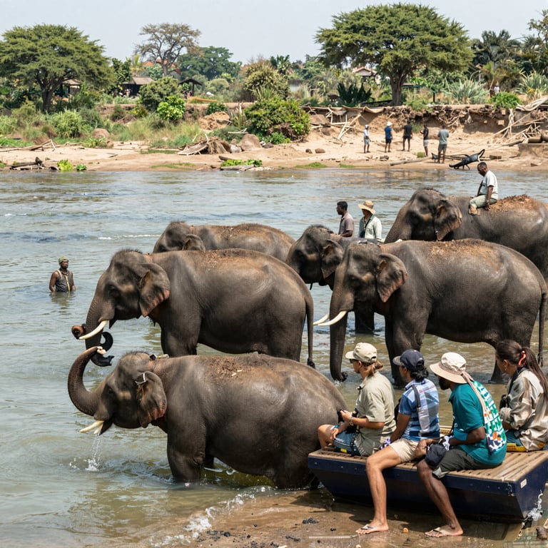 Come le Visite Turistiche Contribuiscono alla Protezione degli Elefanti in Asia