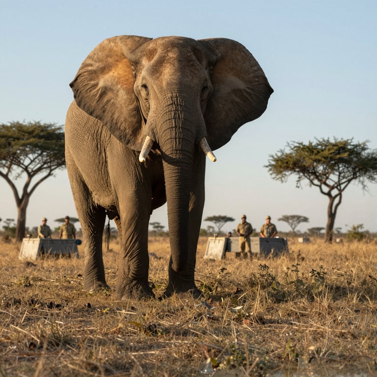 Iniziative di DSWF per la Protezione e il Salvataggio degli Elefanti in Ambienti Minacciati