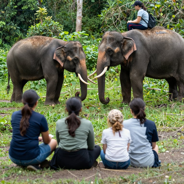 Come il Turismo Sostenibile Aiuta a Salvare gli Elefanti Asiatici