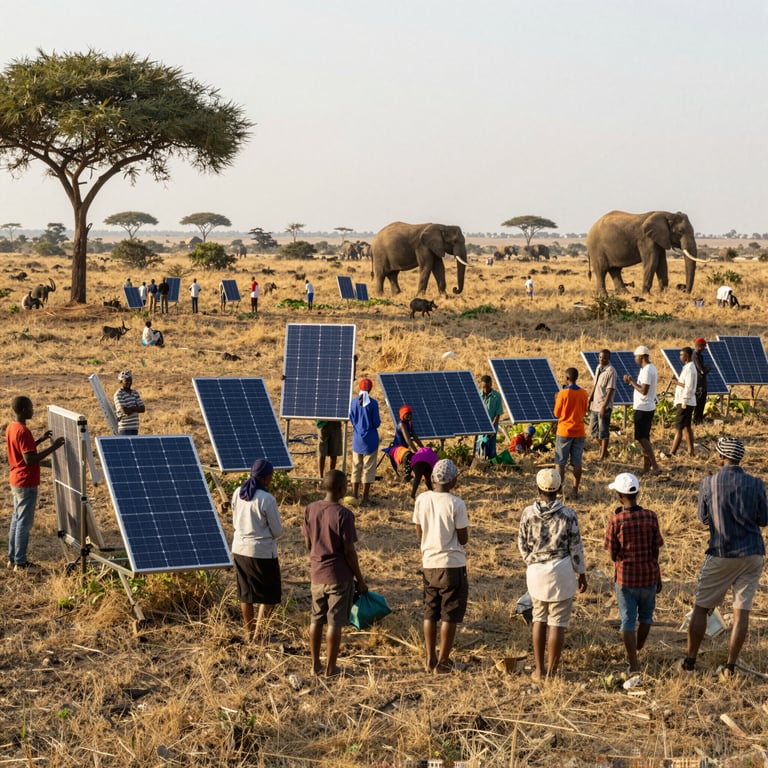 Soluzioni Innovative per Ridurre i Conflitti tra Umani e Elefanti in Africa