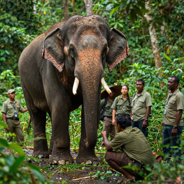 Come un'Organizzazione Thailandese Protegge gli Elefanti Asiatici dal Pericolo