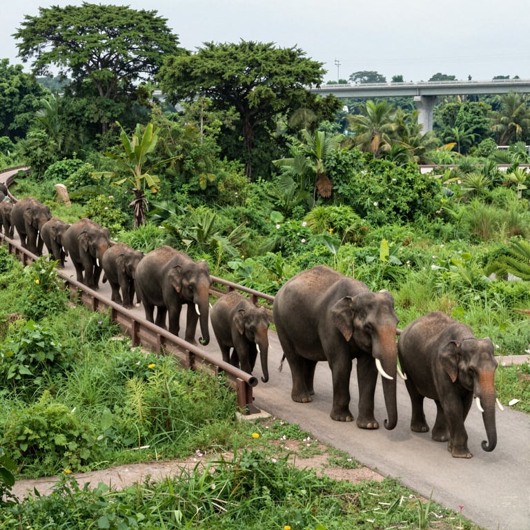Infrastrutture Ecologiche per Proteggere e SostenerE gli Elefanti Asiatici