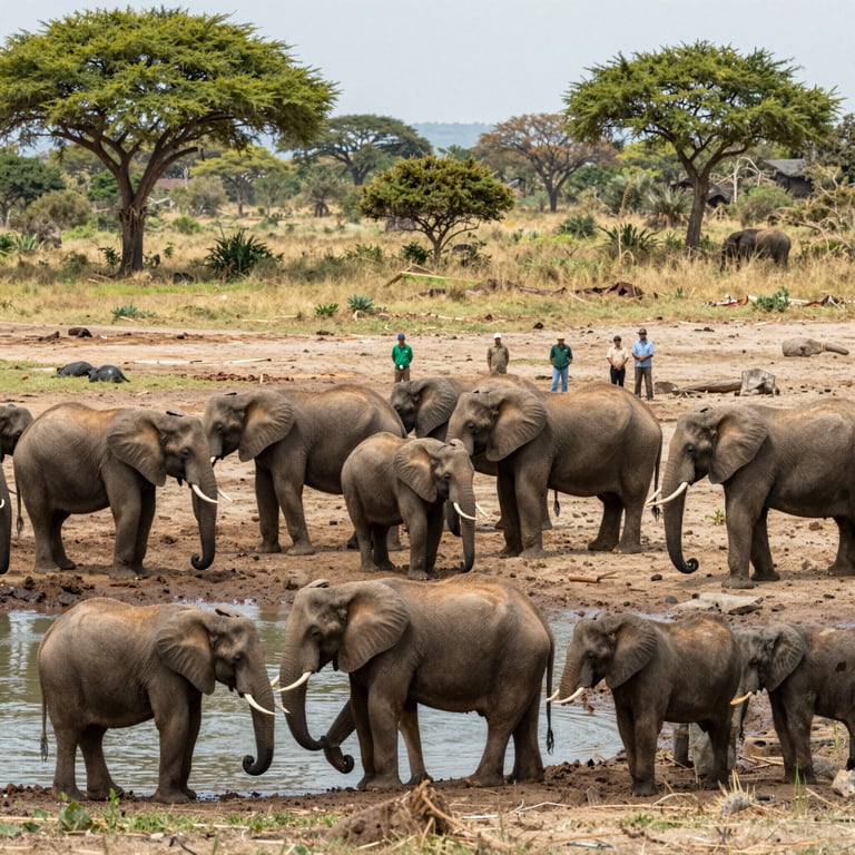Iniziative Globali per Proteggere gli Elefanti da Estinzione Imminente