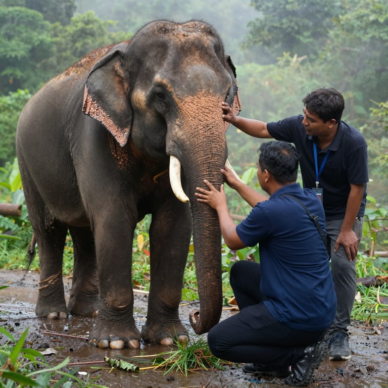 Organizzazione Thailandese per la Cura e il Sostegno degli Elefanti in Difficoltà