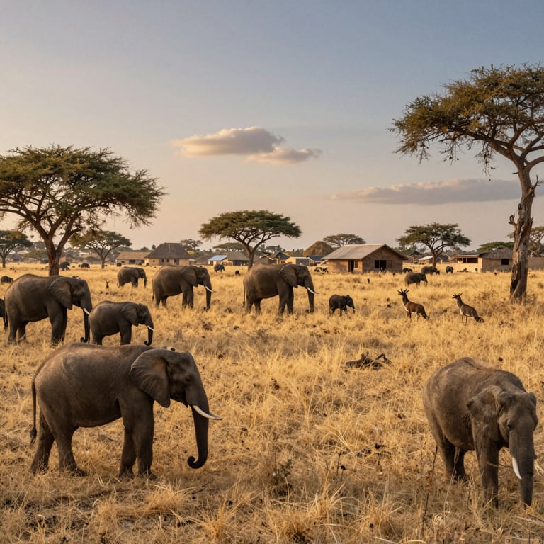 Convivenza Armoniosa tra Elefanti e Umani: Strategie per una Pace Duratura