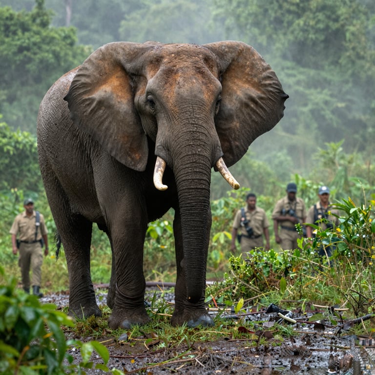 Proteggere gli Elefanti della Foresta Africana: Strategie per la Conservazione Efficace