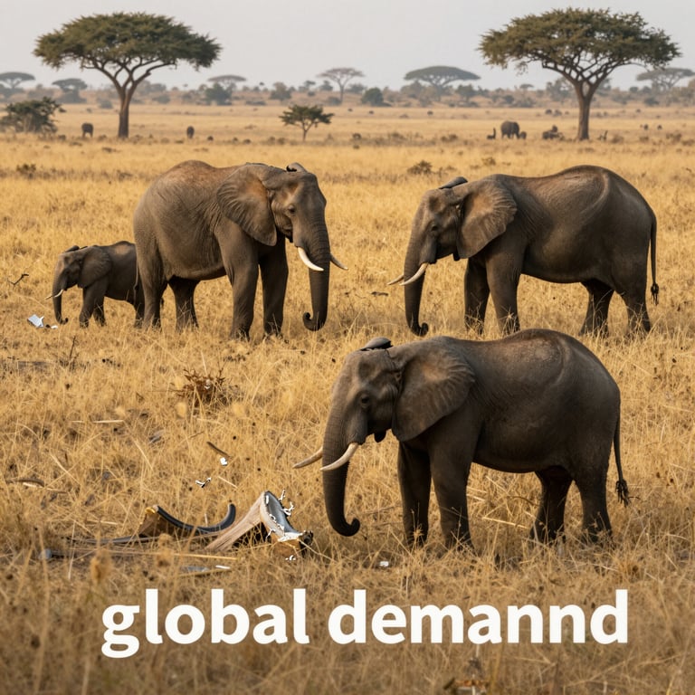 Come Fermare la Domanda Mondiale di Avorio per Salvare gli Elefanti