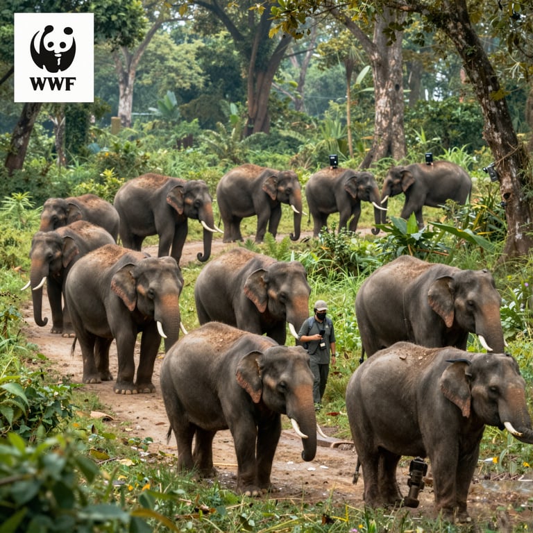 Il Ruolo del WWF nella Protezione degli Elefanti nel Mondo Contemporaneo